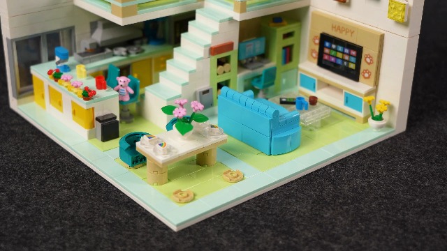 Amazon.com: Hallisun Friends House Building Block Set, Pets